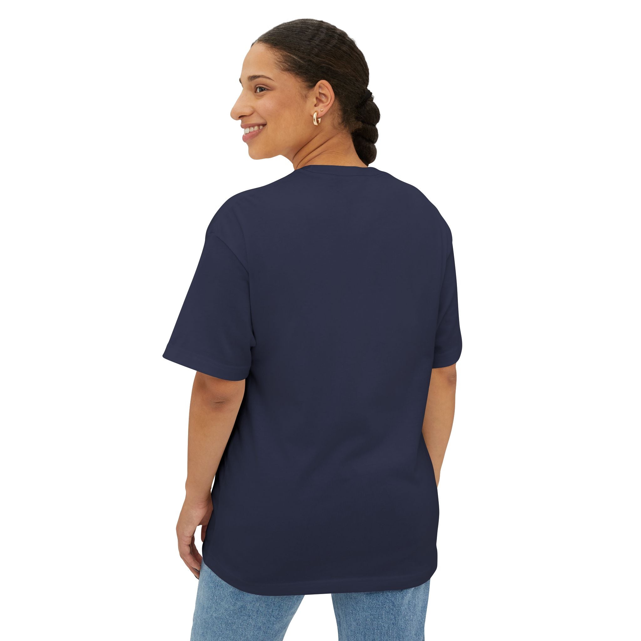 Purr-tection Mode On Oversized Boxy Tee — Unisex Graphic Cat Streetwear T-Shirt