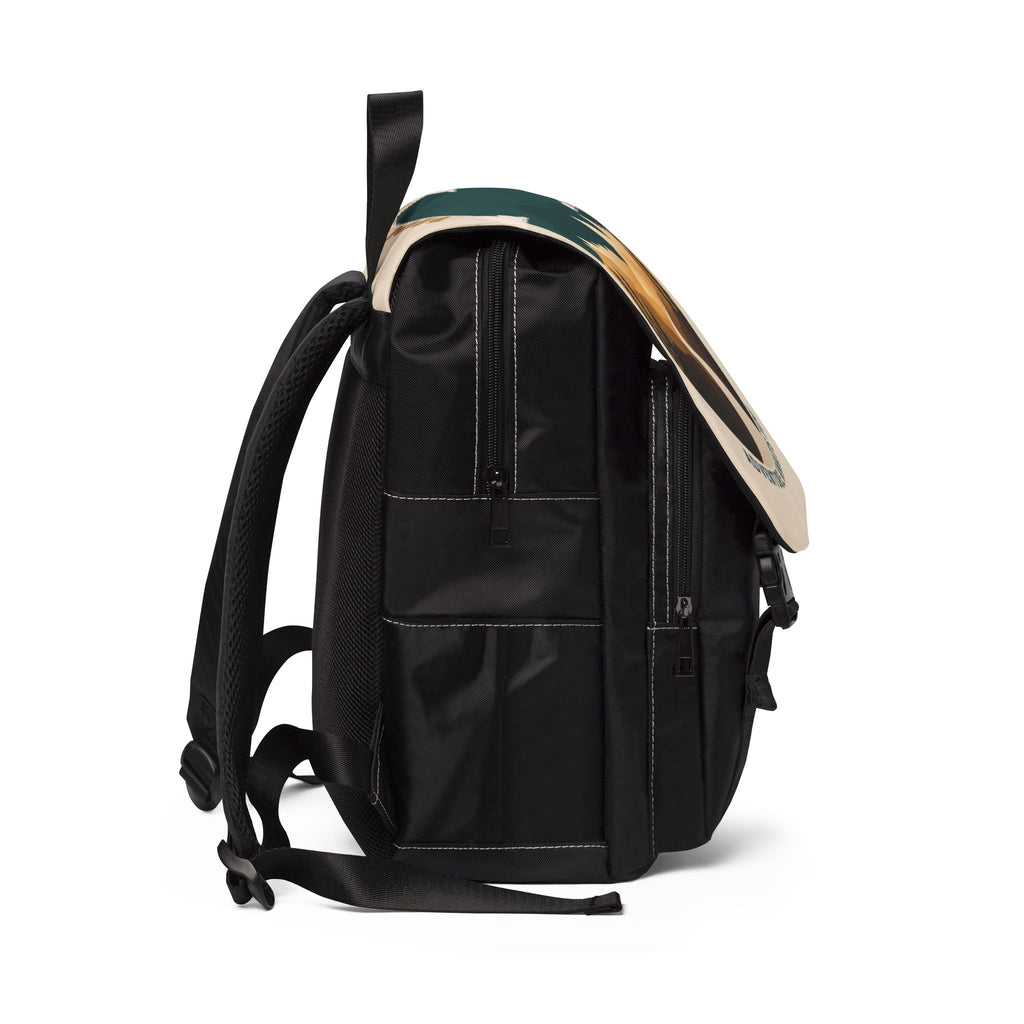 Adventure Awaits Shoulder Backpack — Scenic Mountain Daypack