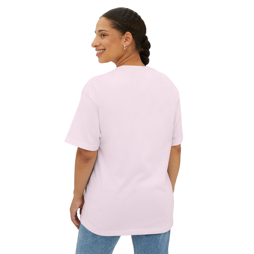 Purr-tection Mode On Oversized Boxy Tee — Unisex Graphic Cat Streetwear T-Shirt